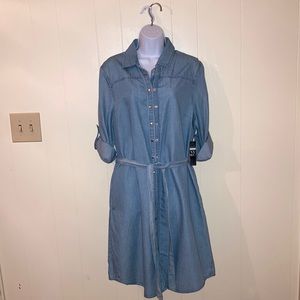 Denim dress